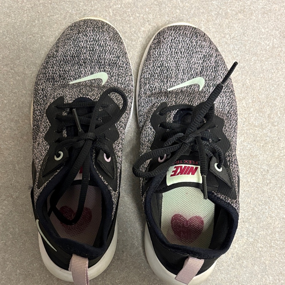 Nike Black and Gray Athletic Shoes